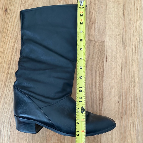 Vintage Mister Shoes leather slouchy pirate 80’s prince boots womens 9 HALLOWEEN - Picture 14 of 15